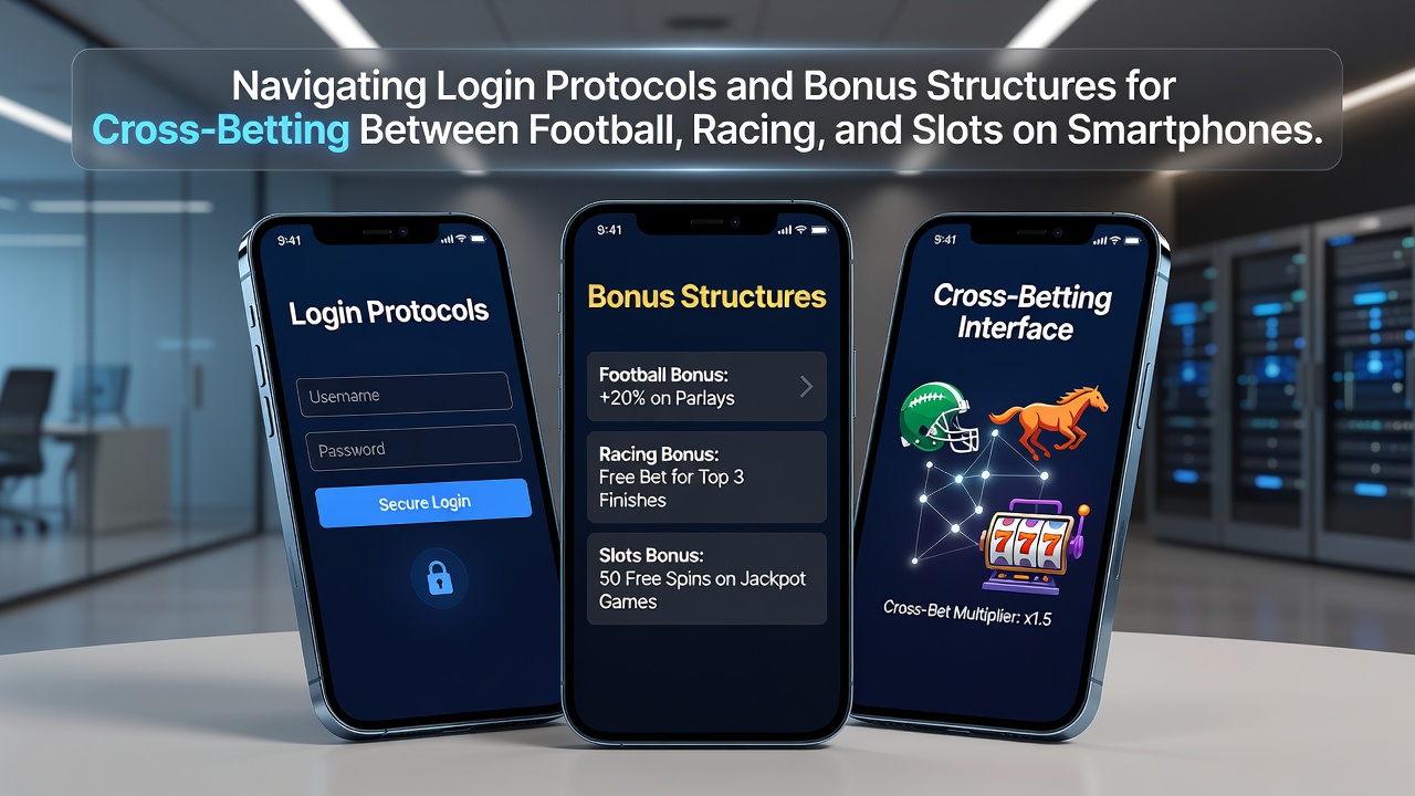 Smartphone Cross-Betting Navigation: Login Systems and Bonus Frameworks for Football, Racing, and Slots